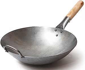 Craft Wok Traditional Hand Hammered Carbon Steel