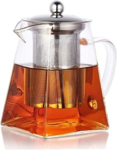Glass teapot