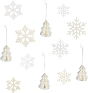 Hanging Christmas decorations