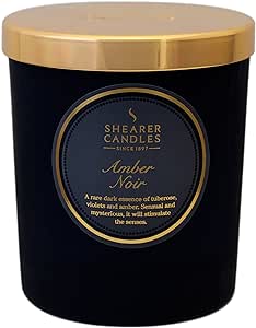 Shearer Candles Amber Noir Scented Jar Candle