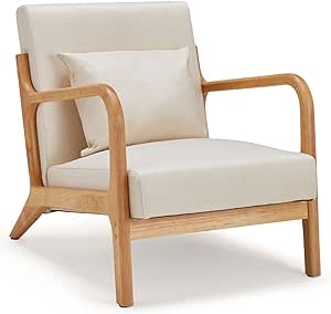 beige armchair