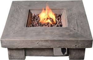 outdoor garden propane firepit
